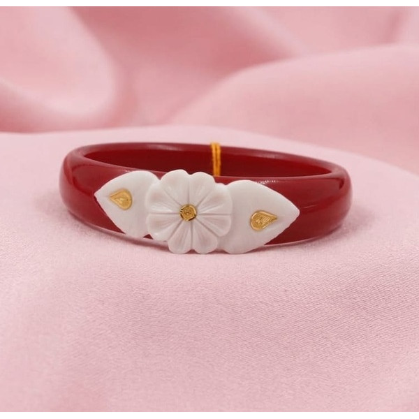 Scarlet Harmony Designer Bangle