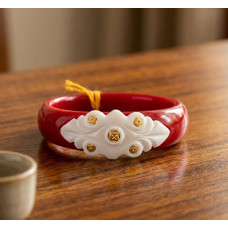 Crimson Royale Heritage Bangle