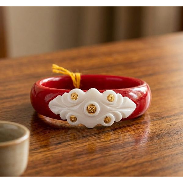 Crimson Royale Heritage Bangle