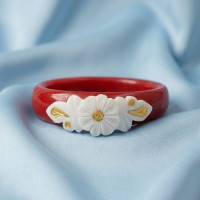 Vintage Pearl Frame Kada