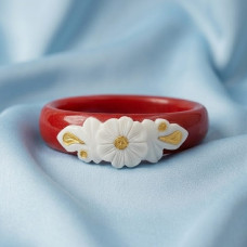 Vintage Pearl Frame Kada