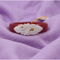Heritage Bloom Gold Accent Kada