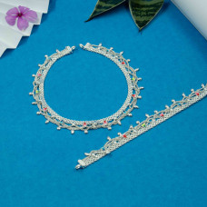 Regal Rainbow Anklets
