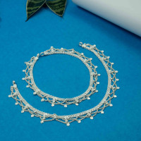 Graceful Petal Anklet Set