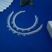 Aarvi Lattice Silver Anklets