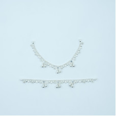 Silver Harmony Anklets