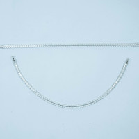 Sleek Silver Payal