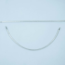 Sleek Silver Payal