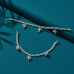 Silver Chain Anklet with Ghungroo