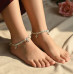 Traditional Silver Anklet for Women