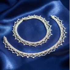 Multi-Chain Silver Payal Set