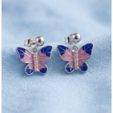 Azure Wings Designer Earrings