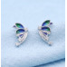 Royal Blue Butterfly Earrings