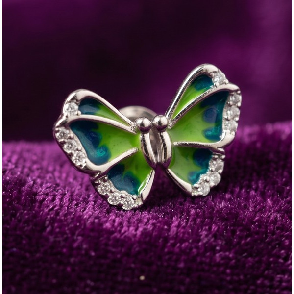 Butterfly Breeze Blue Studs