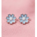 Lemon Bloom Flower Earrings