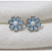 Lemon Bloom Flower Earrings