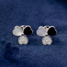 Sunshine Petal Enamel Earrings