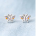 Moon Petal Floral Earrings