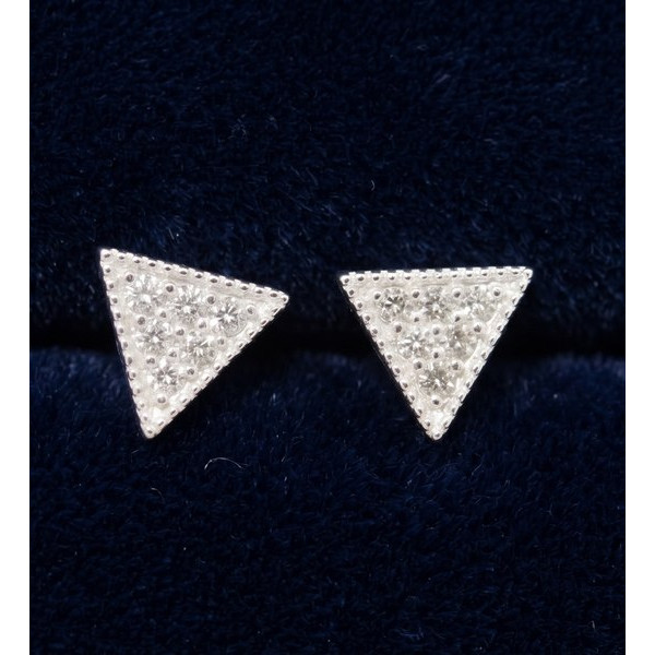Ivory Bloom Shell Studs