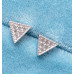 Ivory Bloom Shell Studs
