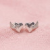 Angel Heart Wing Studs
