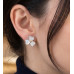 Flying Heart Silver Studs
