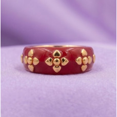 Crimson Heart Bloom Ring Crimson Heart Bloom Ring