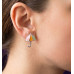 Crystal Paw Treasure Studs