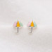 Crystal Paw Treasure Studs