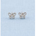 Pet Love Opal Paw Earrings
