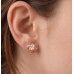 Aqua Paw Delight Earrings