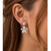 Spring Petal Chain Earrings