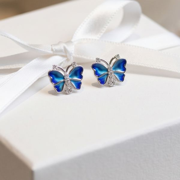 Floral Grace Chain Studs