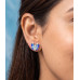 Floral Grace Chain Studs