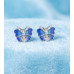 Floral Grace Chain Studs