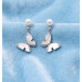 Citrus Petal Silver Studs