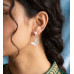 Citrus Petal Silver Studs
