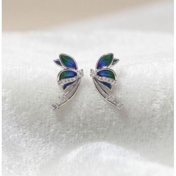 Clover Glow Drop Earrings