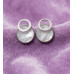 Lucky Leaf Silver Tassel Earrings