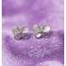 Pastel Clover Charm Earrings
