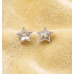 Crystal Bloom Mint Earrings