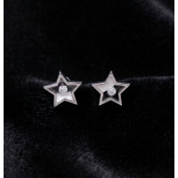 Silver Clover Breeze Earrings
