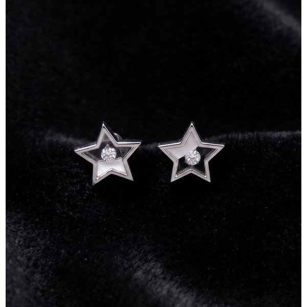 Silver Clover Breeze Earrings