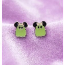 Pink Petal Bloom Drop Earrings
