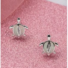 Cherry Blossom Tassel Stud Earrings