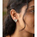 Blushing Petal Long Drop Earrings