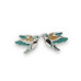Blushing Petal Long Drop Earrings