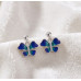Sunflower Charm Drop Earrings