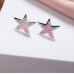 Kawaii Lavender Cartoon Ear Studs