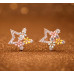 Lilac Whisper Butterfly Earrings